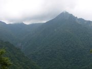 石鎚山と御来光の滝